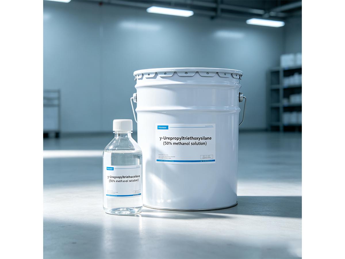 y-urepropyltriethoxysilane (50% methanol solution)